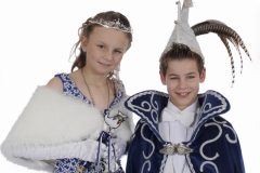 Jeugdprinsestel 2014 Freek Weijs en Romy Klabbers