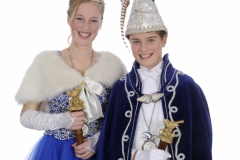 Jeugdprinsestel 2017 Daan Willems en Nora Krebbers